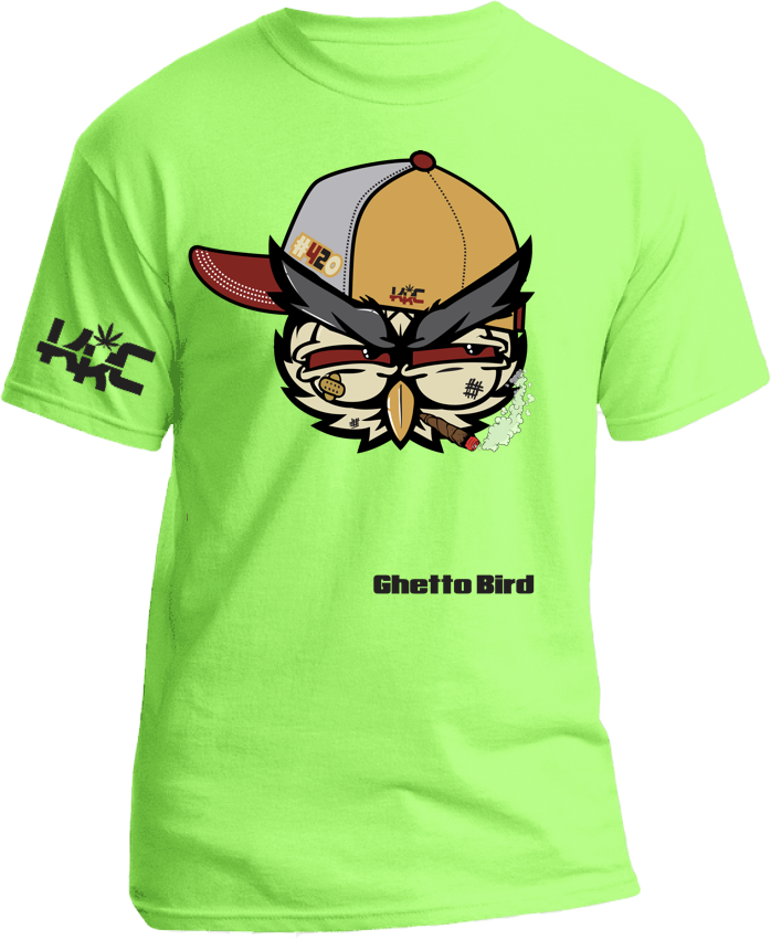 Green_Ghetto_Bird_T-Shirt